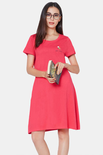 Buy Red Nightshirts&Nighties for Women by SOIE Online