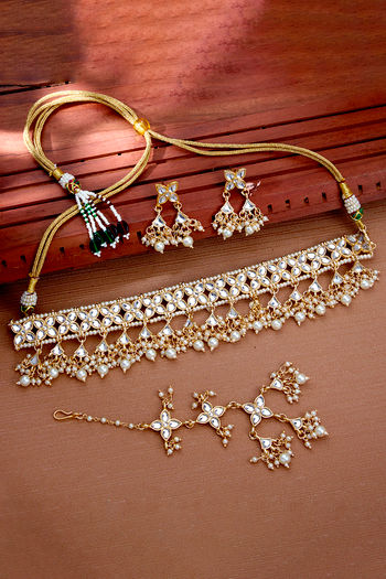Buy Sukkhi Youthful Kundan Gold Plated 