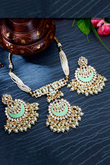 Buy Sukkhi Delicate Kundan Gold Plated 