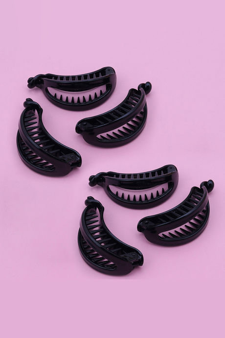 Buy Sukkhi Exclusive Banana Hair Clip Hair Accessories For Women And Girl  (Pack Of 6) (Size: M) at  online | Jewellery online
