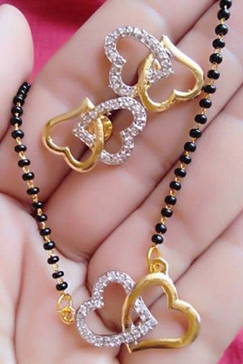 Artificial hot sale mangalsutra set