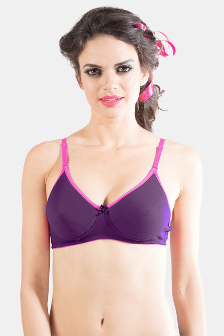 Buy Sonari Bombshell Padded Non-Wired 3/4Th Coverage T-Shirt Bra - Yellow  at Rs.395 online