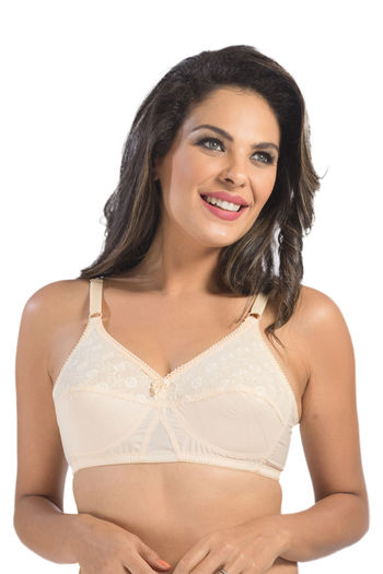 Buy Sonari Double Layered Non-Wired 3/4Th Coverage T-Shirt Bra - Skin at Rs.385  online