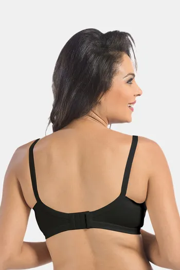 Buy Sonari Unique Women's Regular Bra - Black at Rs.475 online