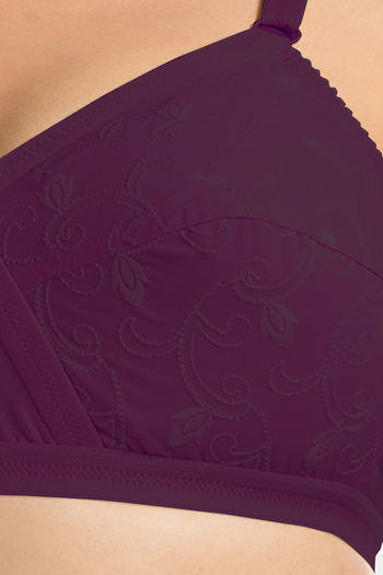 Buy Sonari Unique Women's Regular Bra - Purple at Rs.475 online