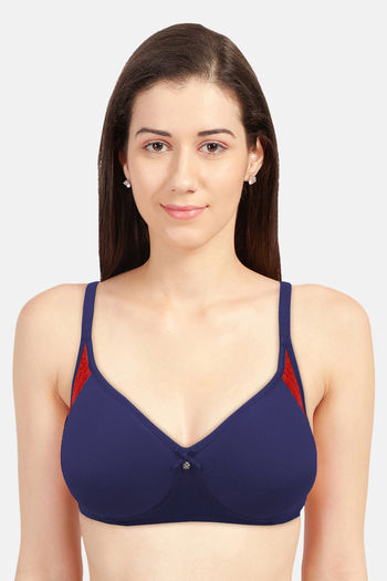 Buy Sonari Double Layered Non-Wired 3/4Th Coverage T-Shirt Bra (Pack of 2)  - Lavender Purple at Rs.1080 online