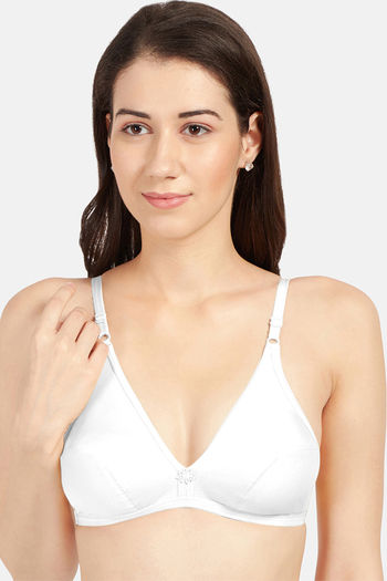 Buy Sonari Nilam Single Layered Non Wired Demi Coverage Super Support Bra  (Pack of 2) - Assorted at Rs.520 online