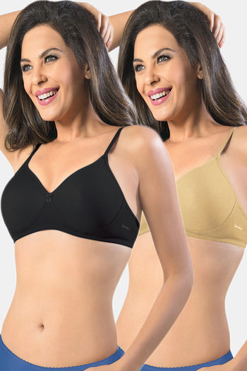 Buy Adira Pack Of 2 Starter Bras - Padded - Nude online