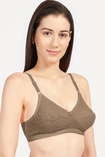Buy Zivame Nude Coloured Solid Non Wired Non Padded Minimizer Bra
