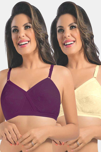 Buy Sonari Pack Of 2 Full Coverage Bras Ice - Bra for Women