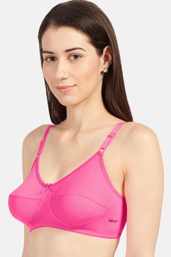 Buy Triumph Single Layered Wired Full Coverage Minimiser Bra - Nude Beige  at Rs.2249 online