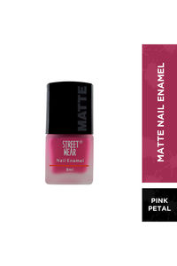 Buy Streetwear Nail Enamel (Matte) 8 ml - Pink Petal