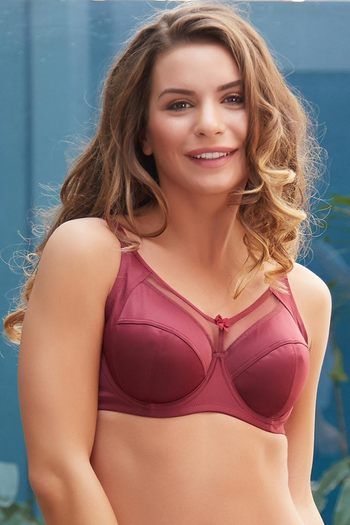 Buy Zivame Quattro Support Full Coverage Bra With Side Shaping