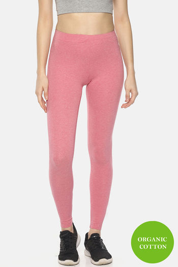 Buy Soul Space Organic Cotton Leggings - Pink at Rs.749 online