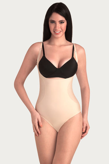 Triumph High control Full Coverage With power-net lining High Waist Thigh  Shaper - Black