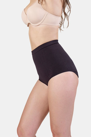 Buy Swee Seamless All Day High Waist Shaper Panty - Black at Rs