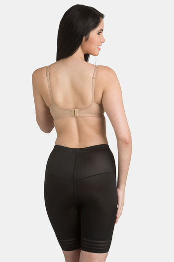 Buy Swee Seamless All Day Midwaist Thigh Shaper - Black at Rs.1400