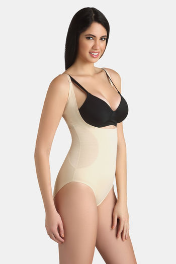 Buy Swee Seamless All Day No Leg Bodysuit Underbust - Skin at Rs