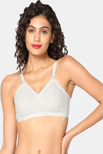 Buy Zivame Wear Me Everyday Padded Wired Low Coverage T-Shirt Bra-White at  Rs.537 online