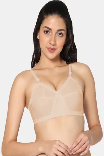 Buy Incare Double Layered Non Wired Full Coverage T-Shirt Bra - Skin at  Rs.339 online