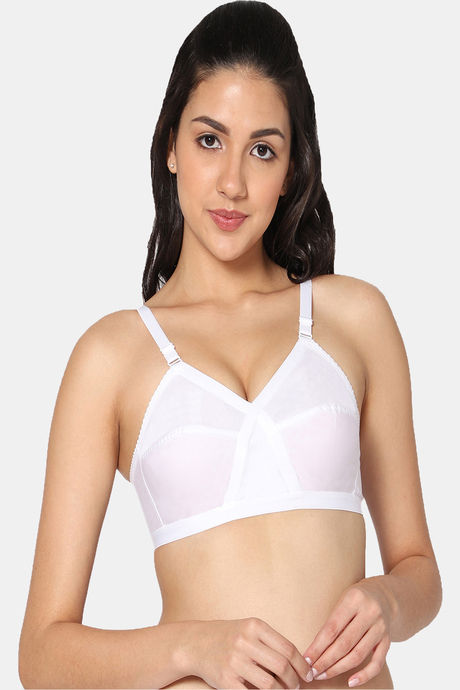 Buy Zivame Double Layered Non Wired 3/4th Coverage Bra - Anthra Melange at  Rs.359 online