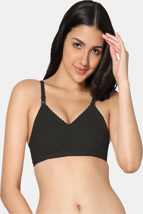 Buy Incare Double Layered Non Wired Full Coverage T-Shirt Bra - Skin at  Rs.382 online