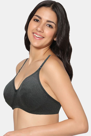 Buy Incare Double Layered Non Wired Full Coverage T-Shirt Bra