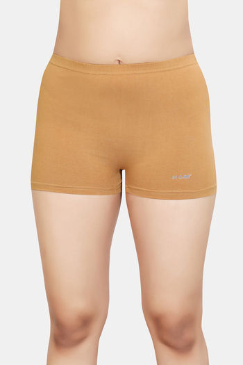 Buy Incare High Rise Full Coverage Boyshort - Nude