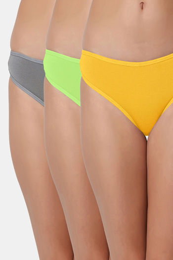 Buy Zivame Low Rise Zero Coverage Thong - Anthracite at Rs.164