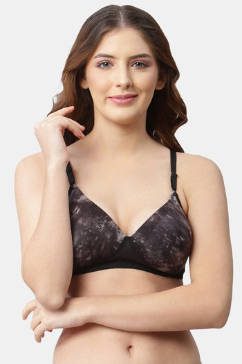 Buy Cukoo Black Lace Full Coverage Bra & Panty Set for Women's