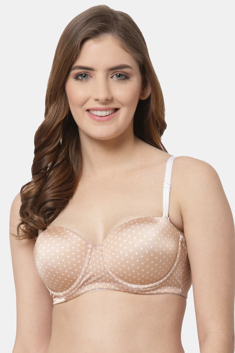 Buy Cukoo Padded Wired Full Coverage T-Shirt Bra - Pink at Rs.455