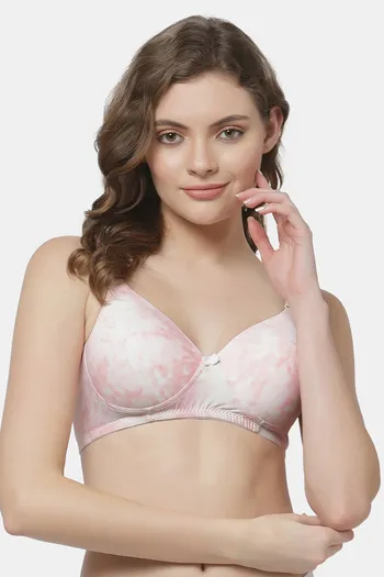 Buy Cukoo Padded Non-Wired Full Coverage T-Shirt Bra - Pink