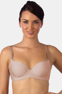 Amante Padded Wired T-shirt Bra 50901 (Directoire Blue)