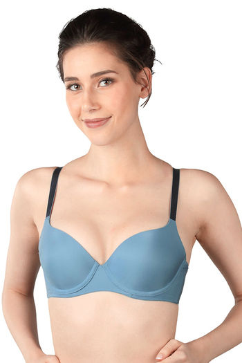 Buy Denim Blue Bras for Women by Fig Online