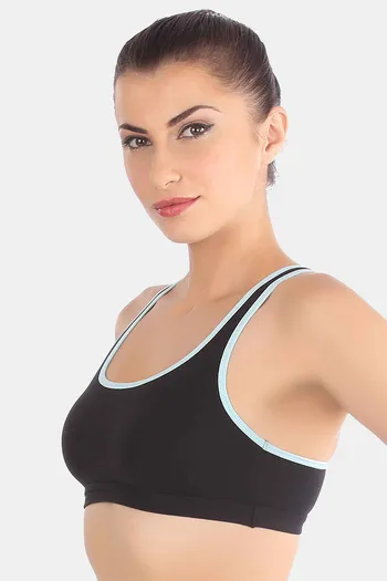 Buy Triumph Double Layered Non Wired Full Coverage Tube Bra - Black at  Rs.799 online