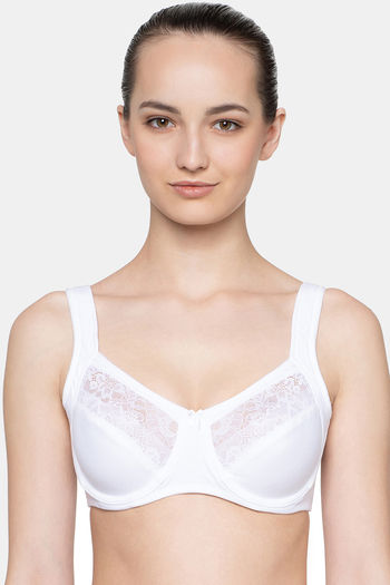Triumph Minimizer Non Padded Non Wired Full Cover T-Shirt Bra with Wid –  BODYBASICS