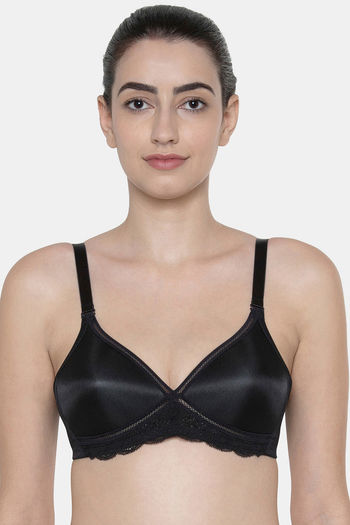 Buy Triumph Padded Non Wired Full Coverage Sag Lift Bra - Black