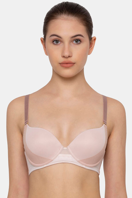 Triumph Padded Wired Medium Coverage T-Shirt Bra - Skin - Light Combination