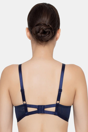 navy blue wireless bra