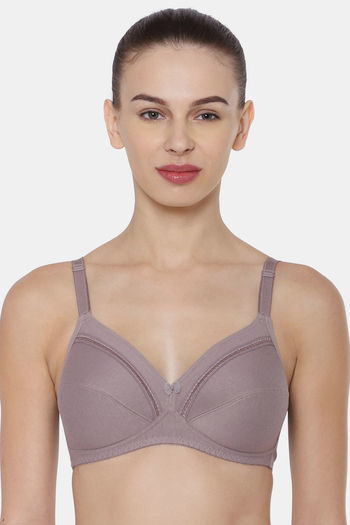 Buy Triumph Single Layered Non Wired Full Coverage T-Shirt Bra - Coffee  Sugar at Rs.500 online