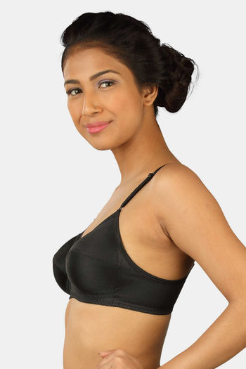 Buy Triumph Double Layered Non Wired Medium Coverage T-Shirt Bra