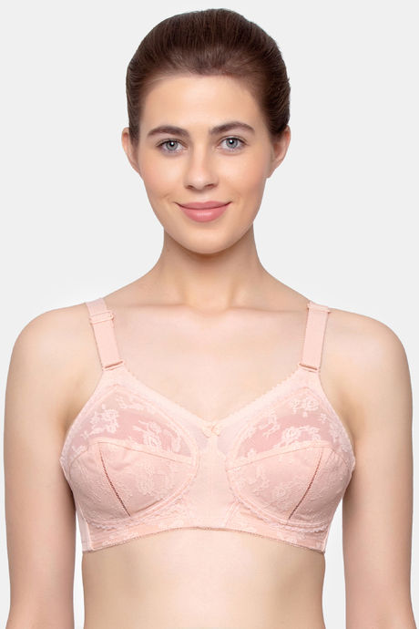 Buy Triumph Double Layered Non Wired Medium Coverage T-Shirt Bra