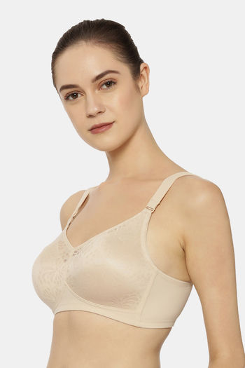 Buy Triumph Single Layered Non Wired Full Coverage Minimiser Bra