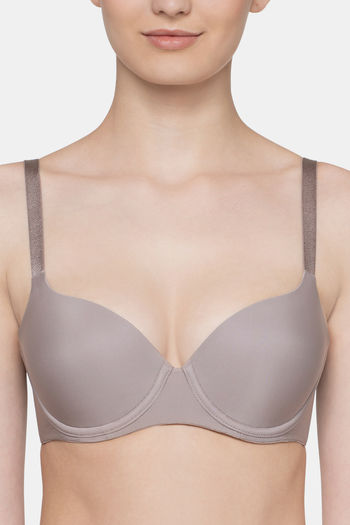 Buy Triumph Padded Wired Medium Coverage T-Shirt Bra - Coffee Sugar at  Rs.1619 online