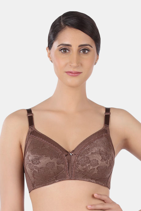 Buy Triumph Double Layered Non Wired Medium Coverage T-Shirt Bra