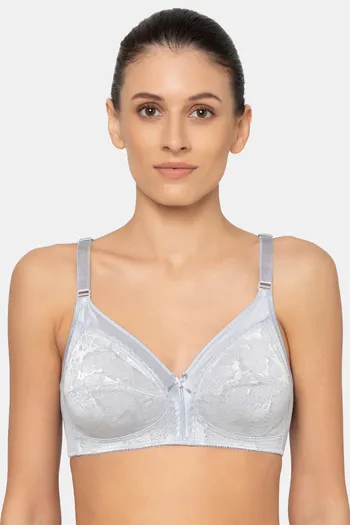 Buy Triumph Double Layered Non Wired Medium Coverage T-Shirt Bra - Feather  at Rs.1259 online