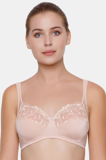 Natural Elegance Non-Wired Padded Bra in Neutral Beige