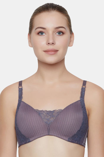 Triumph Padded Non Wired Full Coverage Sag Lift Bra - Pebble Grey