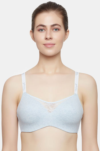 Buy Triumph Padded Non Wired Full Coverage T-Shirt Bra - Assorted