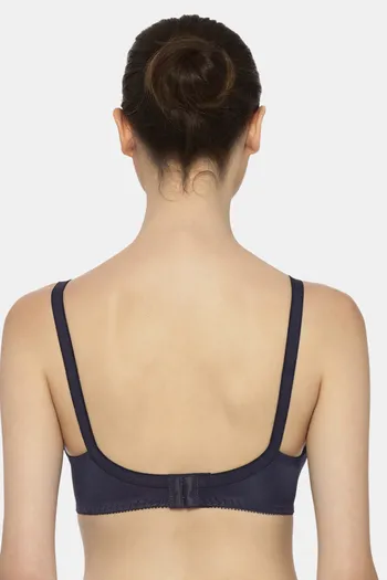Buy Triumph Double Layered Non Wired Medium Coverage T-Shirt Bra - Skyline  at Rs.999 online